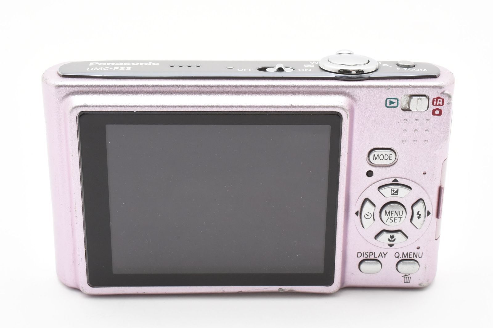 極上美品】Panasonic LUMIX DMC-FS3 シルバー コンデジ スリム