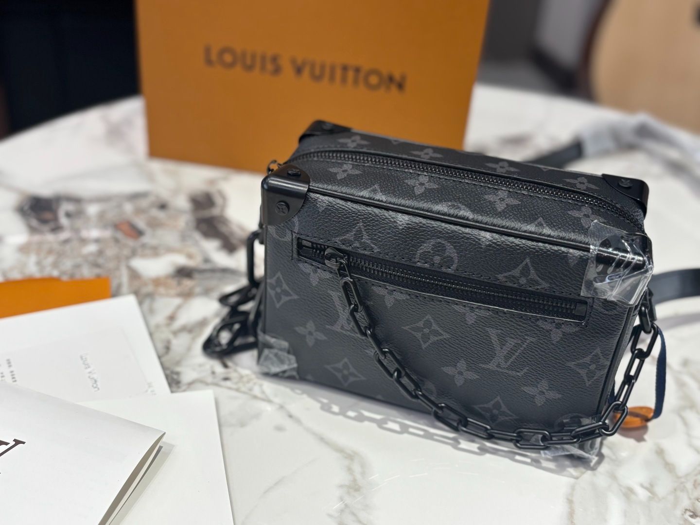 【ワケあり】Louis Vuitton モノグラム ソフト書類カバン 今日特価】LV ソフトトランク ユニセックス クラシック