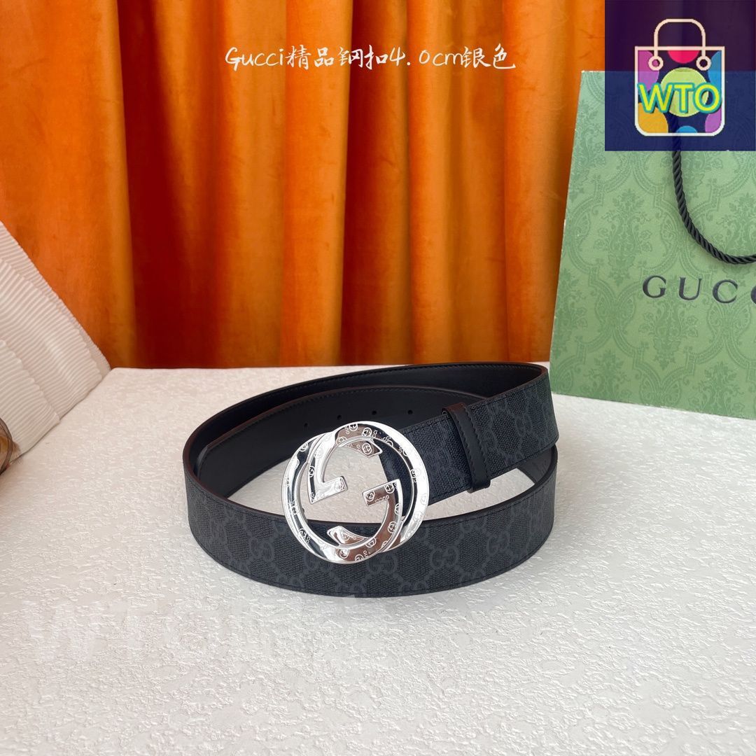 今日特価】Gucci グッチ レザーベルト-1 - メルカリ