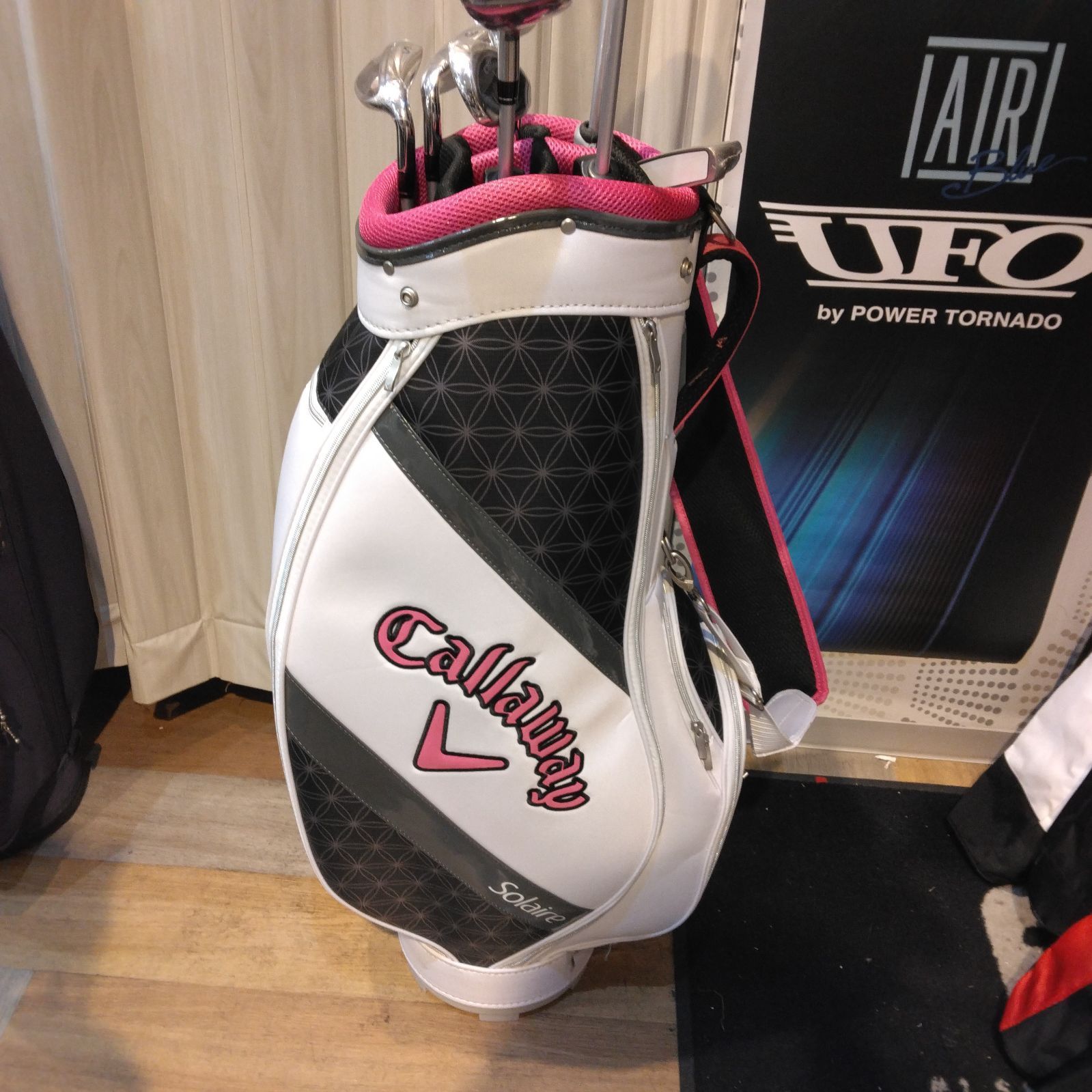 【良品】初心者推奨 キャロウェイ ソレイユ レディースゴルフセット 8本 L 良品 キャロウェイ ソレイル 現行 レディース ゴルフ 8本 セット L