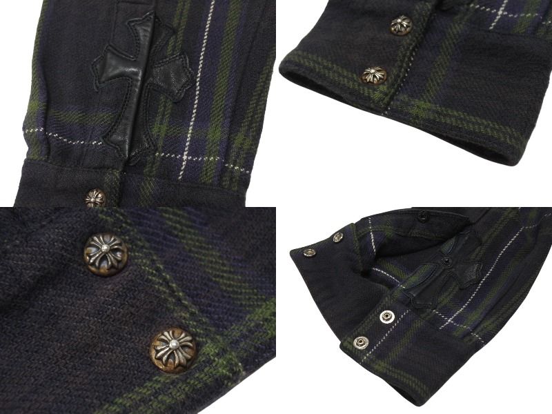 CHROME HEARTS クロムハーツ LOOSE END 長袖シャツ サイズL