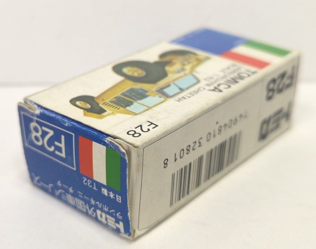 トミー トミカ青箱日本製 ランボルギーニチータ/チータ柄茶 F28