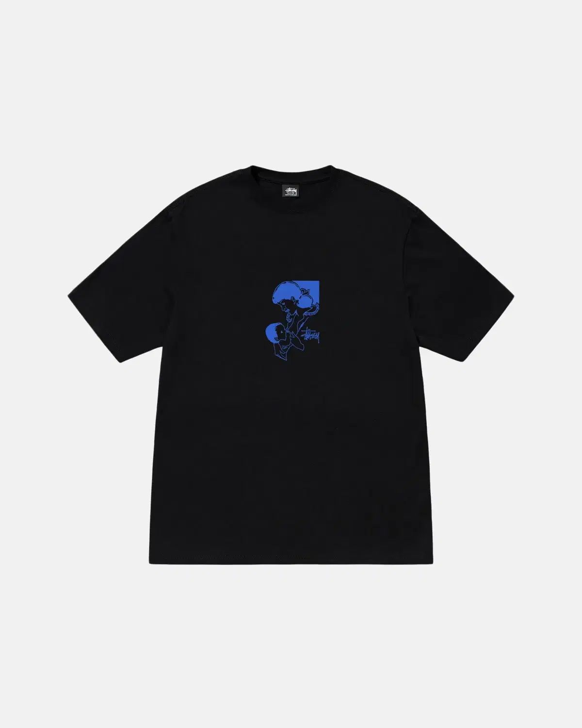 【雷市場（ポンジャン）商品韓国直送】XXL STUSSY(ステューシー) ナッティ Tシャツ 黒