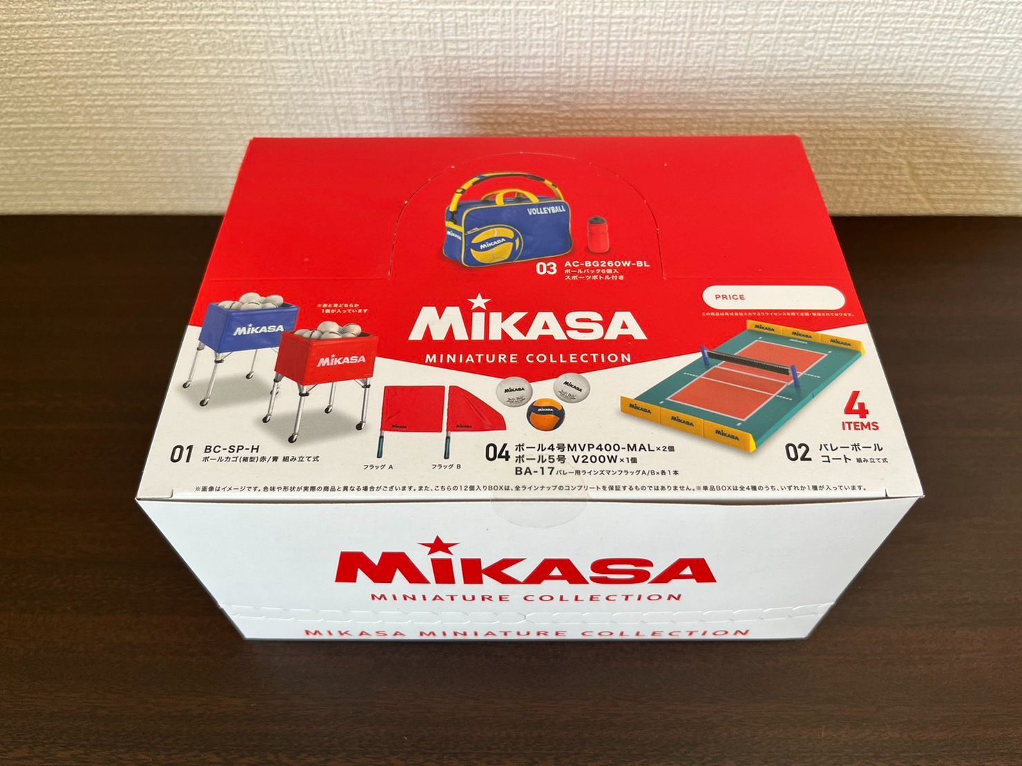 MIKASA MINIATURE COLLECTION 全5種 - スポーツ