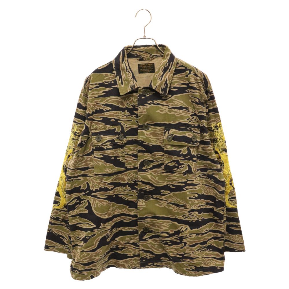 WACKO MARIA (ワコマリア) ×Tim Lehi Tigercamo Army Shirt ティム