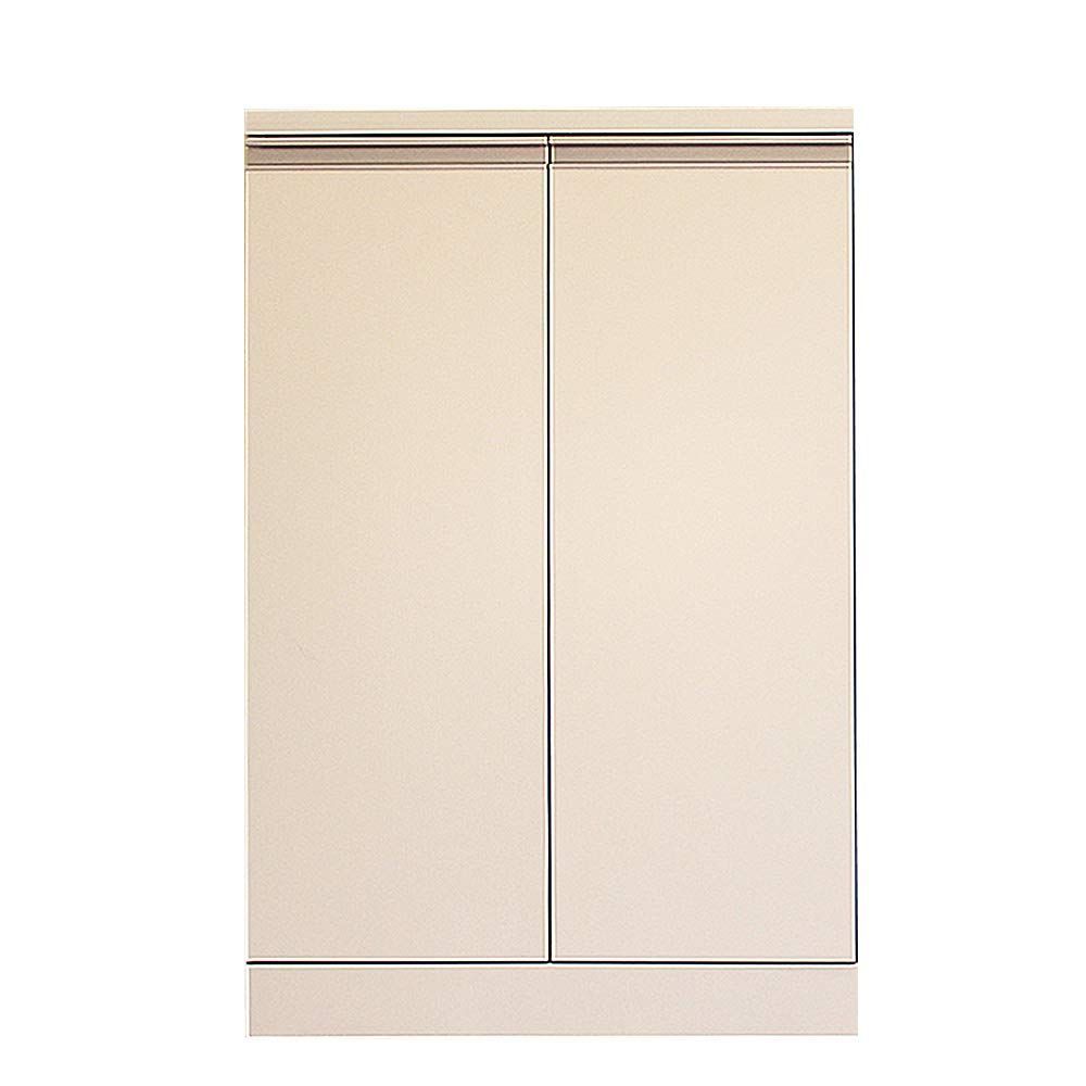 在庫処分 ロータイプキャビネット 幅60 奥行40 LUC-6040 ホワイト