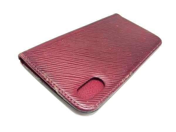 Louis Vuitton iPhone XS/X用ケース レッド LOUIS VUITTON ルイ