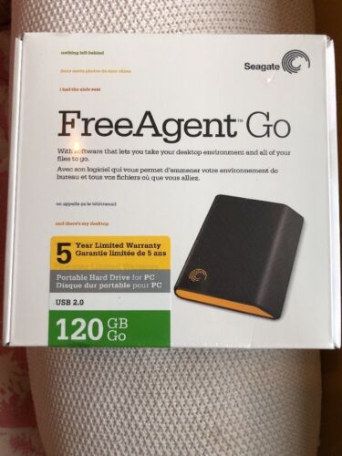 SeagateAgent Go 120 GB B External Hard Drive ST901203FGB1E1-RK