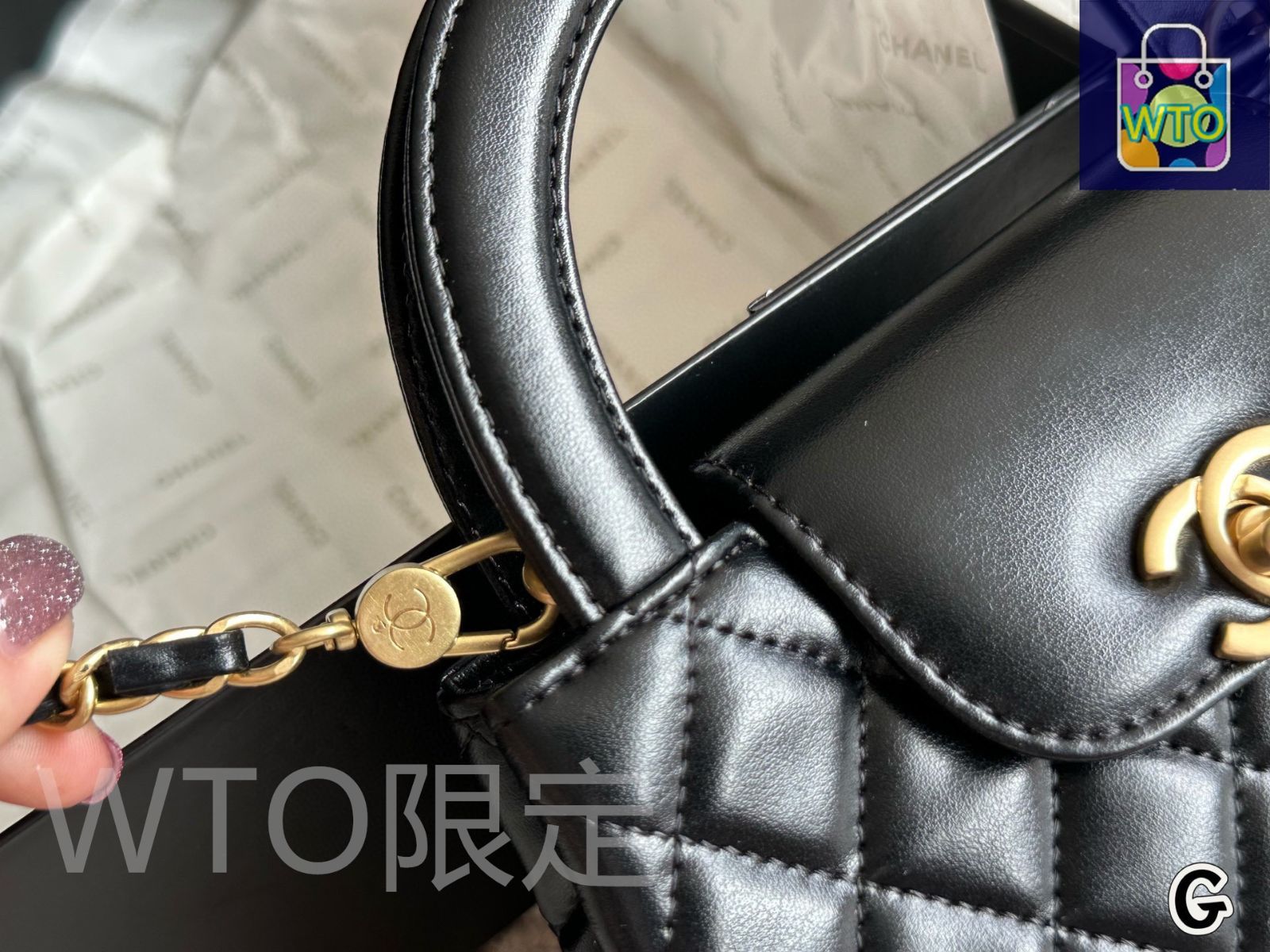 今日特価】Chanel シャネル 23Kケリー ヴィンテージでエレガント