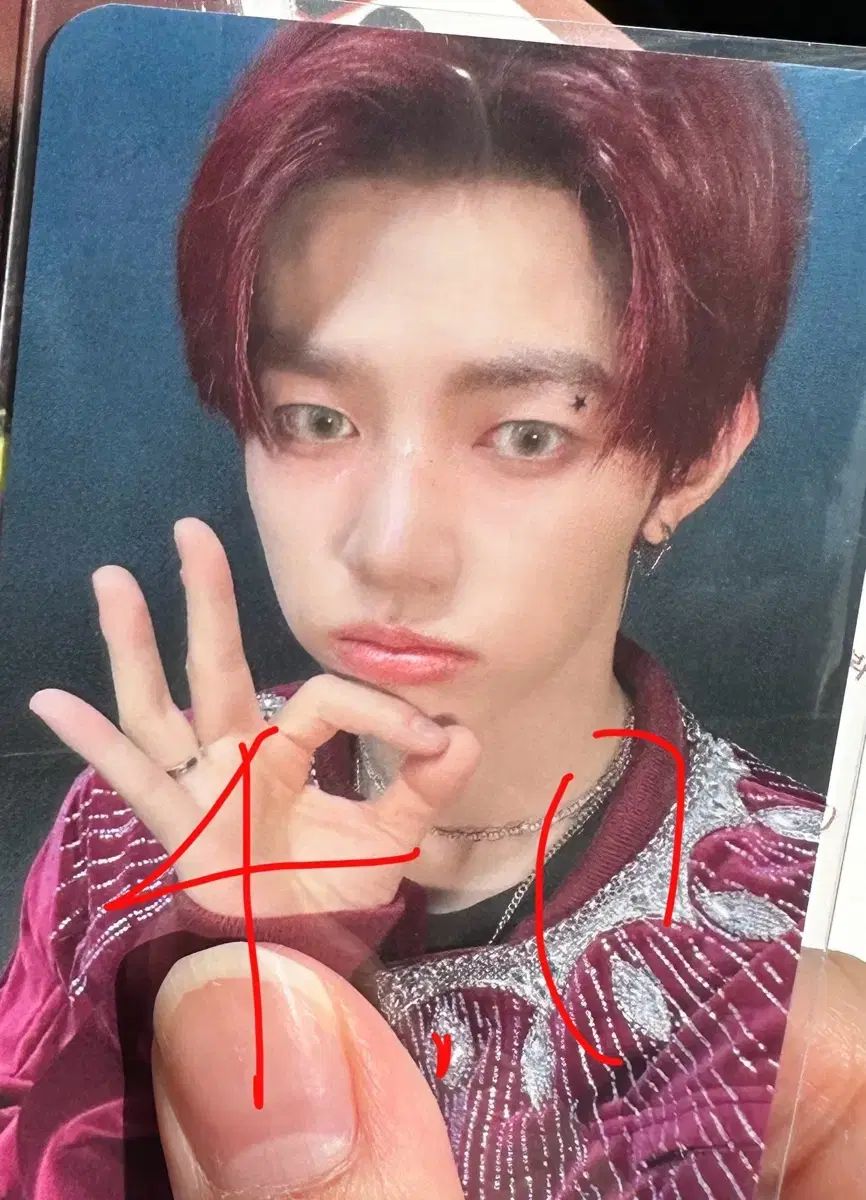 ZB1 ジャンハオ ハオ   サノク トレカ 公開放送 ジャン・ハオ(ZHANG HAO) 公開放送 サノク トレカ ZB1