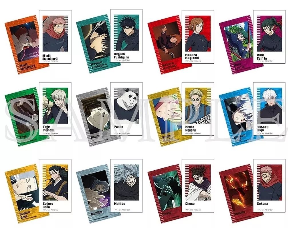 中古】キャラカード 全24種セット 「呪術廻戦 渋谷事変 ミニ
