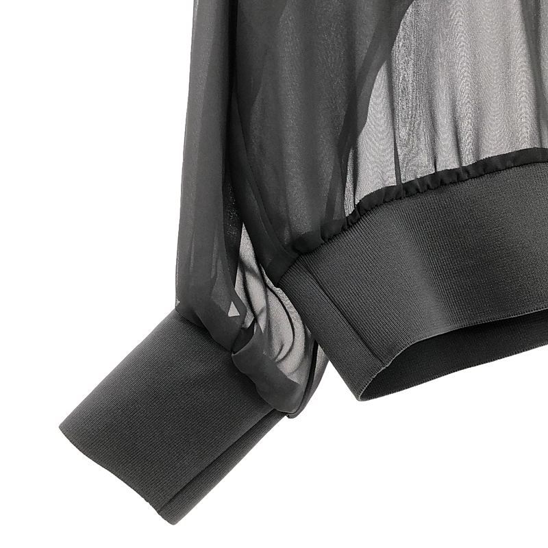 L'APPARTEMENT シアーブラウス グレー 美品】 L'Appartement / アパルトモン | 2024SS | Sheer Blouse