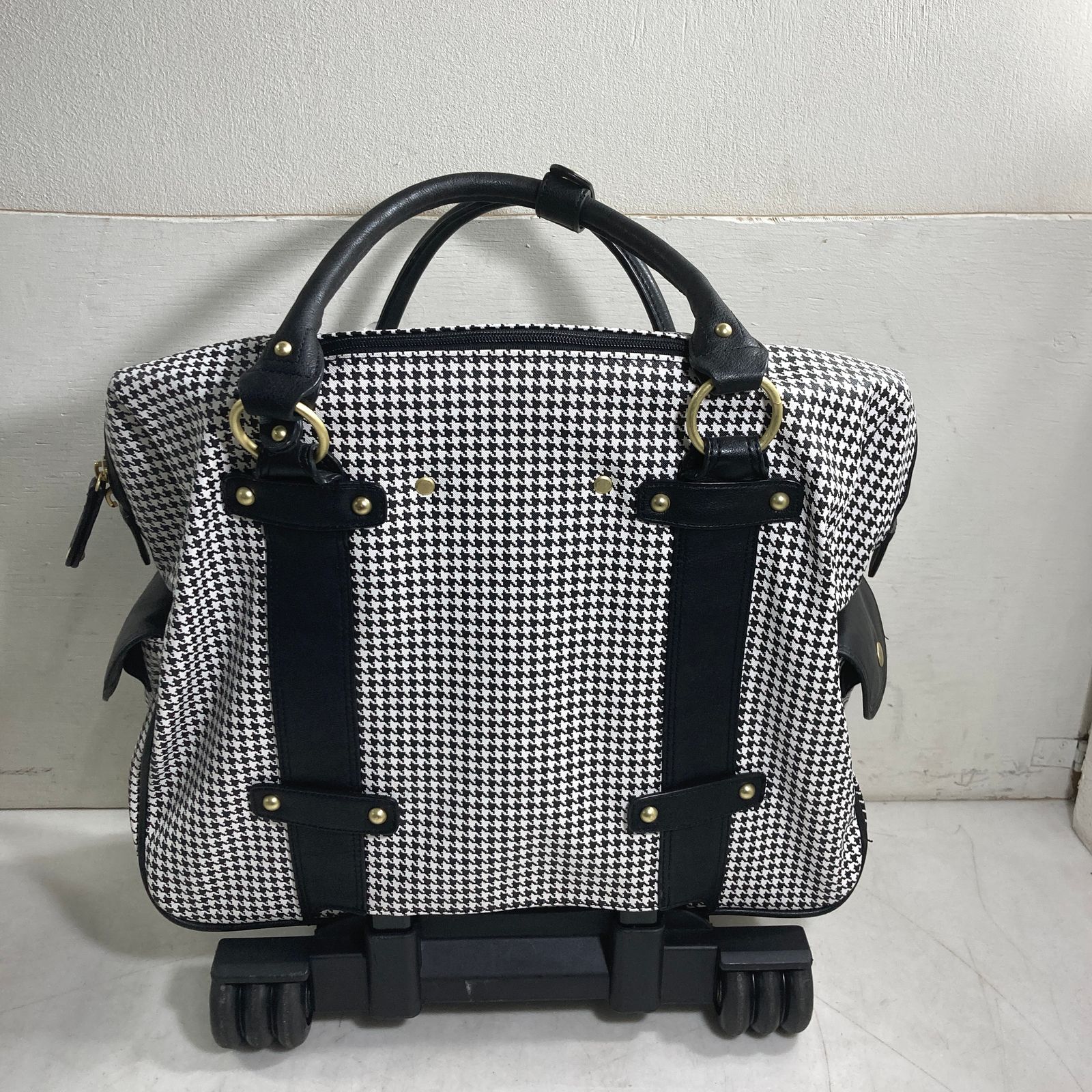 【美品】代官山クロシェット　キャリーバック　ナタリーヌ・トロアボス ☆ 代官山 クロシェット ナタリーヌ・トロアボス キャリーバッグ