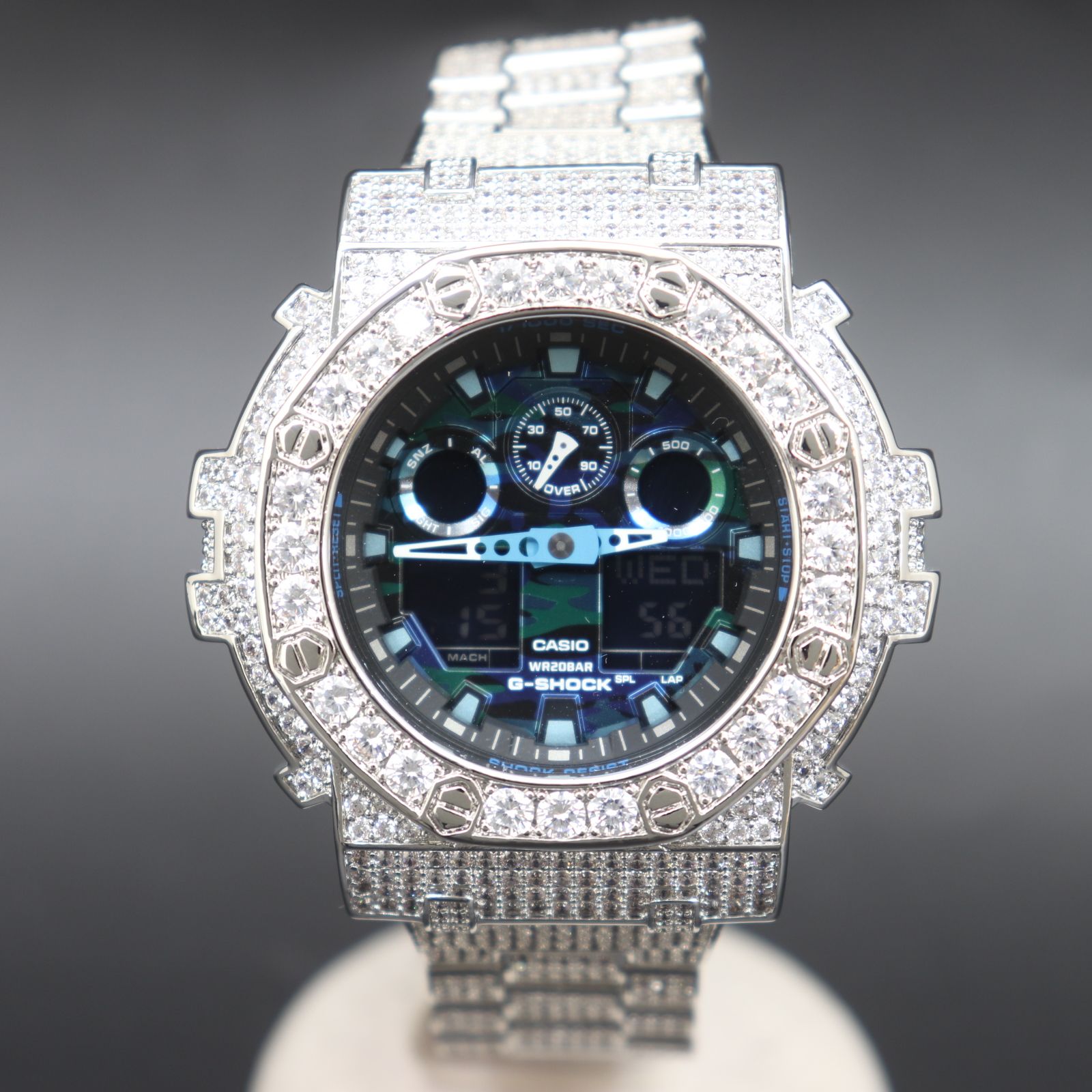 ITJCBBWKKHLA 未使用品 カシオ G-SHOCK GA100-CB デジアナ 腕時計