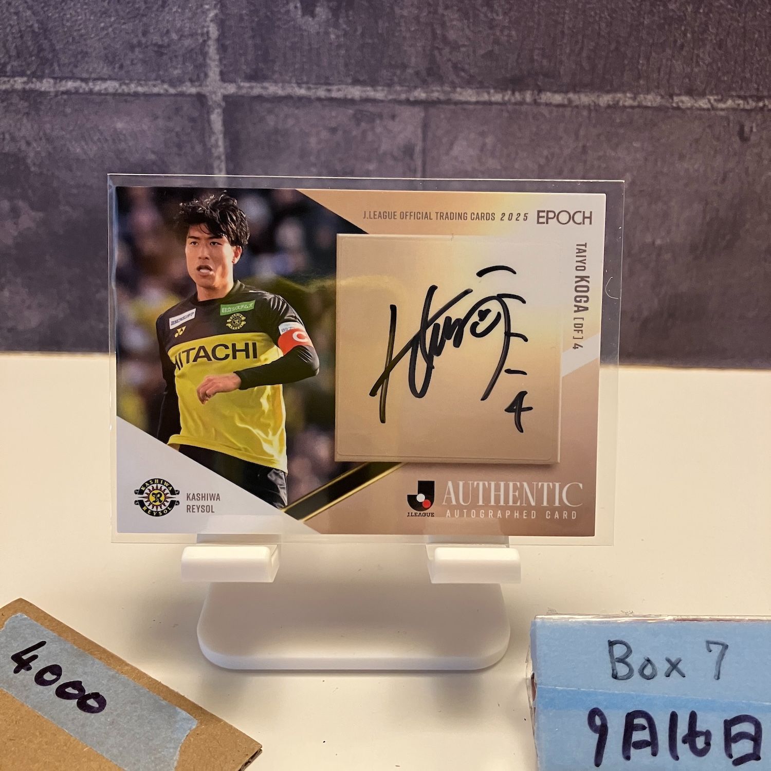 2020 エポック 柏レイソル オルンガ 直筆サインカード Jリーグ