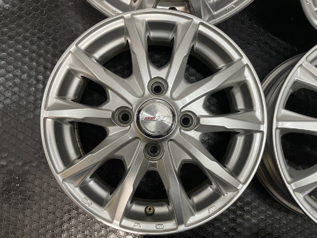 Weds JOKER ウェッズ ジョーカー 社外ホイール 13インチ 4J4HPCD100 45 アルト ゼスト N-BOX タント スピアーノ パレット等 MHB567