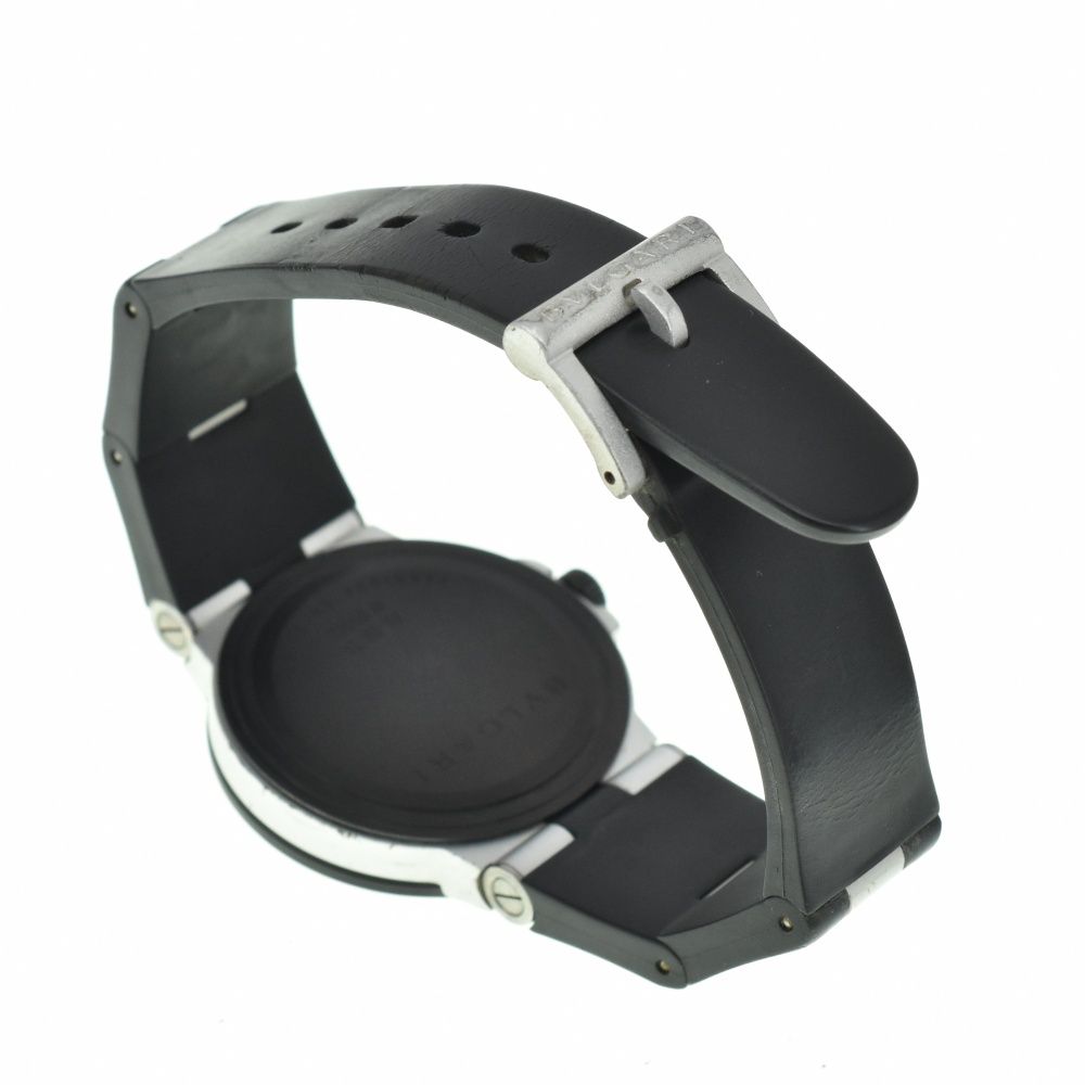 ブルガリ BVLGARI AL38TA アルミニウム アルミニウム|ラバー 自動巻き メンズ N 140770 NICORILABO_COM