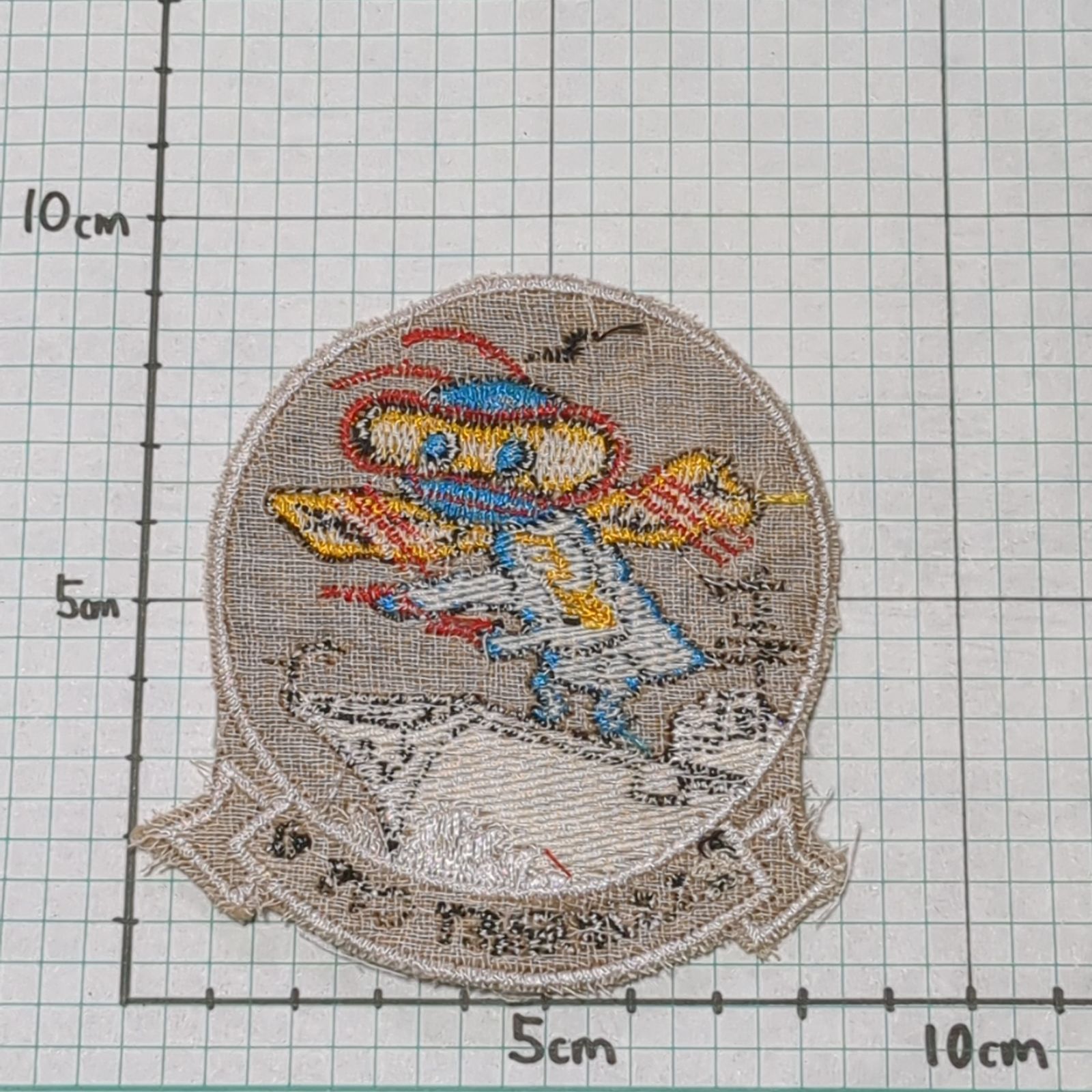 AC20 ベトナム 戦争 ワッペン キャラクター 蜂 ハチ 動物 船 海軍 USS