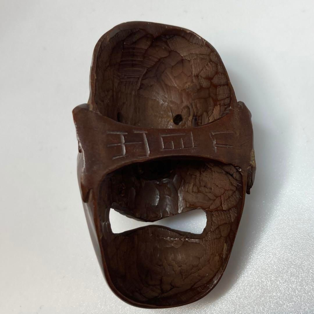 出目刀　木彫　面根付　12g  トヒサ　東さ5-1214☆1F 出目刀 木彫 面根付 12g トヒサ 東さ5-1214☆1F - メルカリ