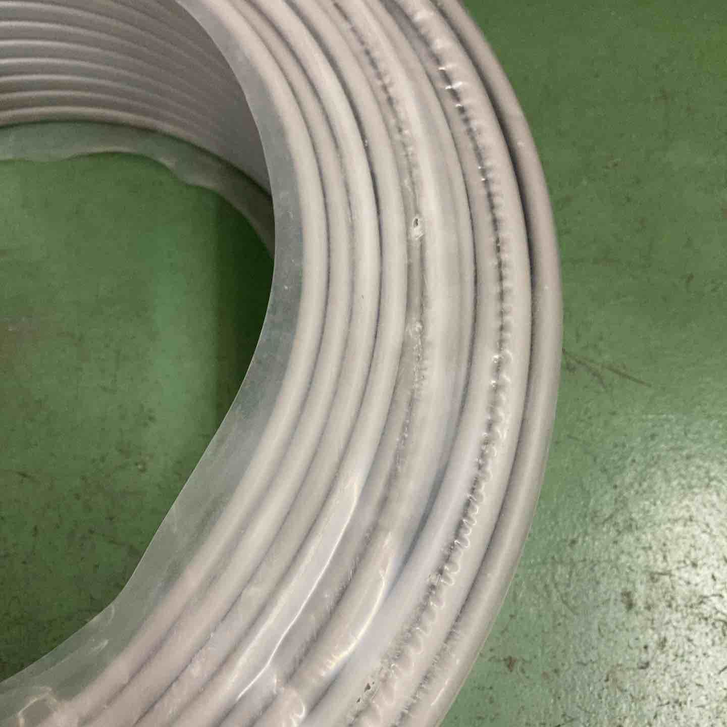 SFCC VVF LFV 2×2.0mm 100m 灰（黒・白）1巻 製造：令和6年8月【桶川店 