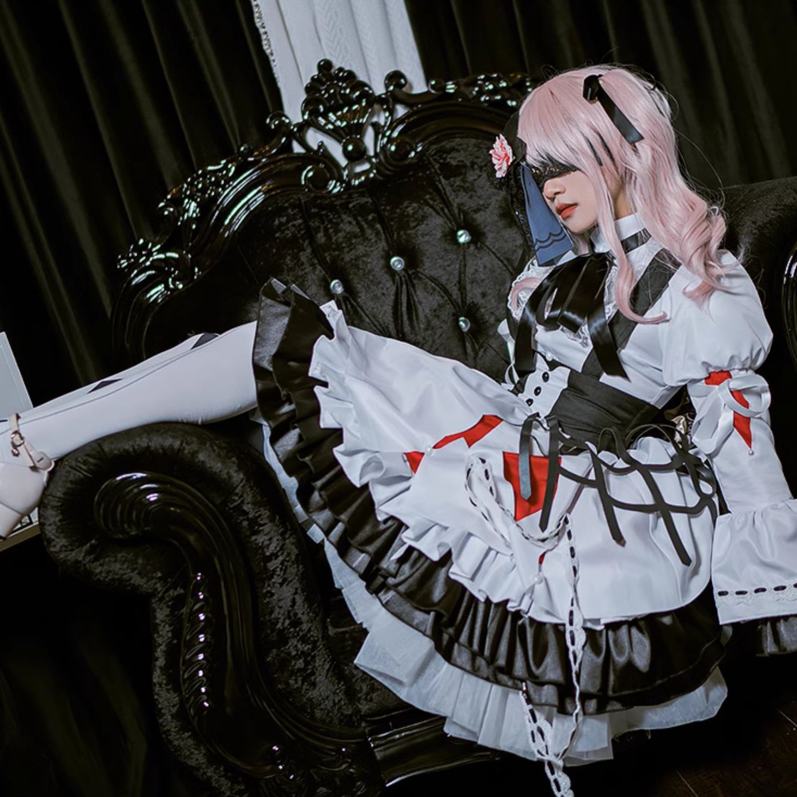 プロジェクトセカイ 暁山瑞希 苦痛の綻花 ロリータ ワンピース