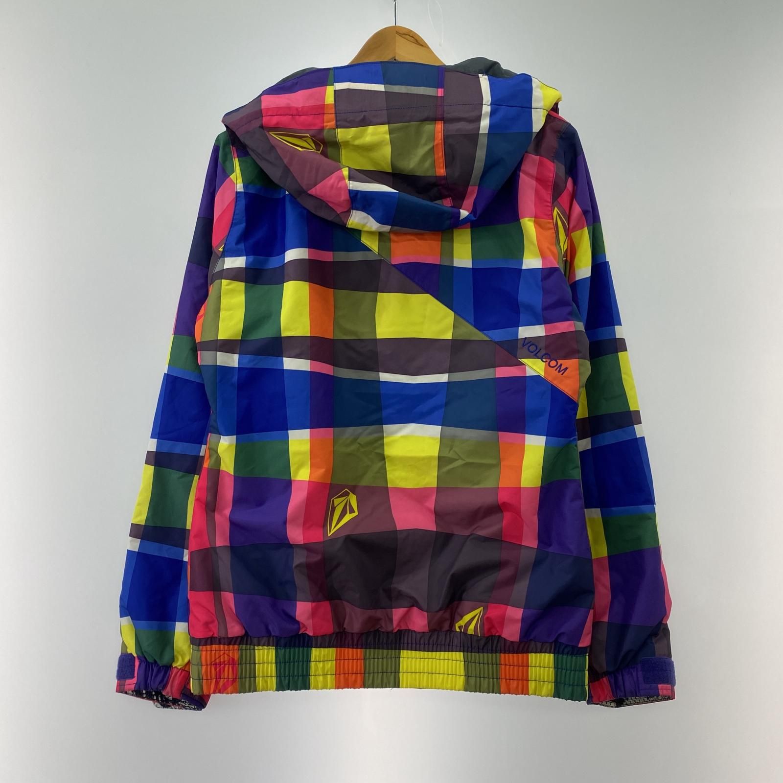 4460 【美品】ボルコム ジャケット スノボウェア 総柄 花柄 耐水性