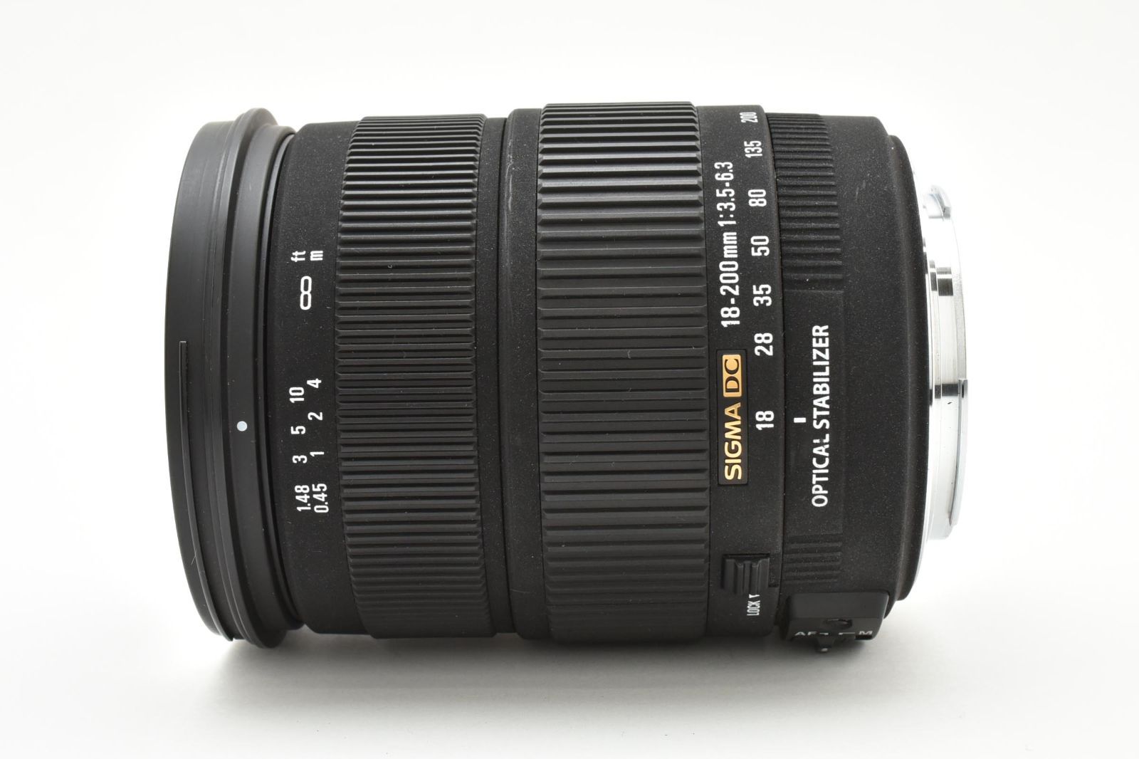 返品保証】☆極上美品☆ シグマ SIGMA 18-200mm F3.5-6.3 DC OS CANON 
