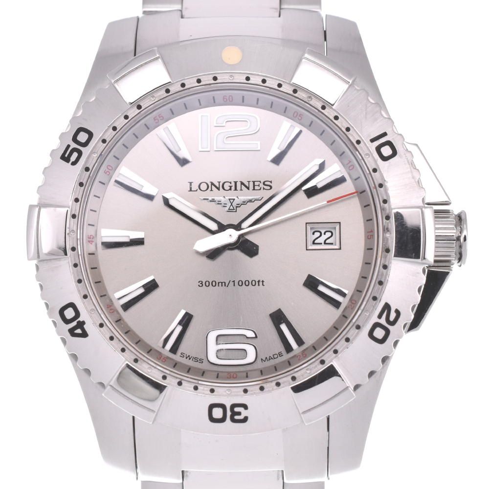 LONGINES L3.647.4 ハイドロコンクェスト クォーツ 日LONGINES ...