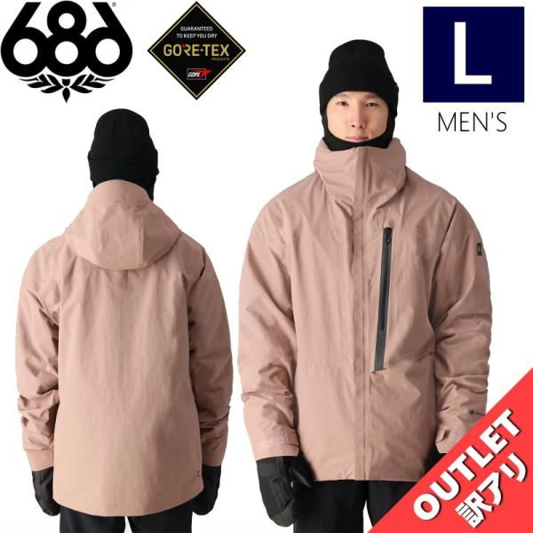アウトレット 24-25 686 GORE-TEX GT JKT ANTLER Lサイズ メンズ スノーボード スキー スノボウェア ジャケット 日本