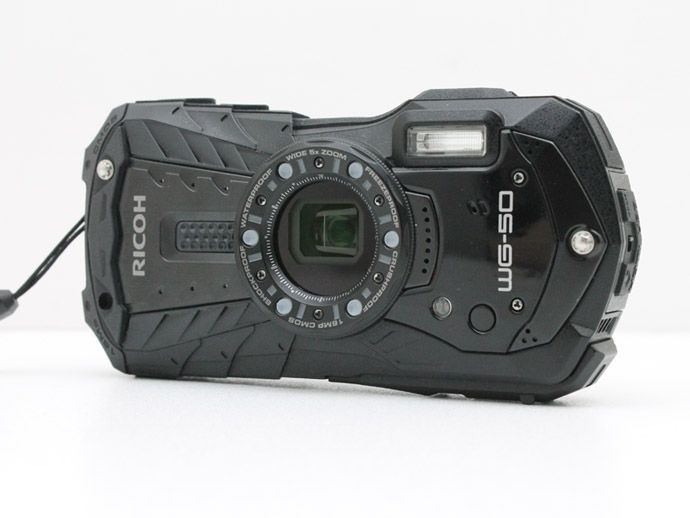 中古 コンパクトデジタルカメラ RICOH WG-50 リコー ブラック 中古 コンパクトデジタルカメラ RICOH WG-50 リコー ブラック