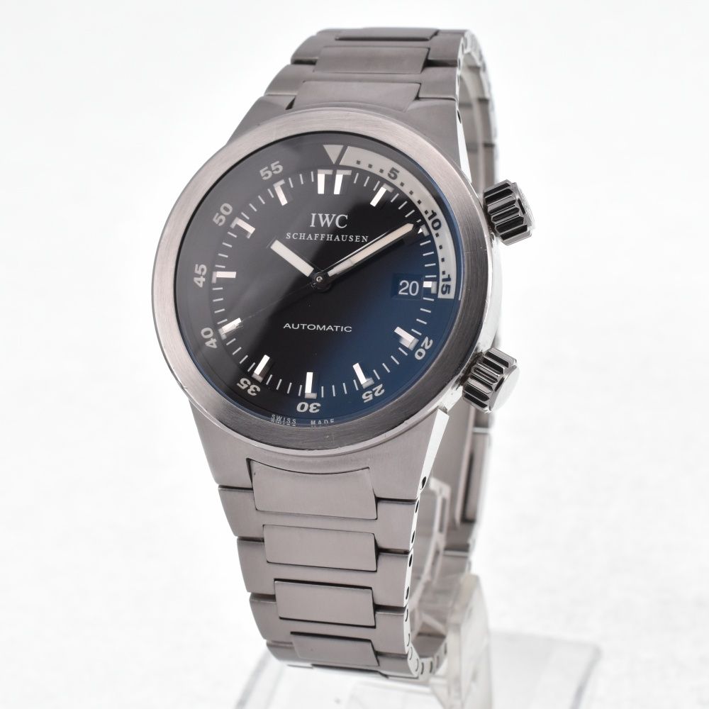 IWC IWC SCHAFFHAUSEN IW354805 アクアタイマー デイト 自動巻き 