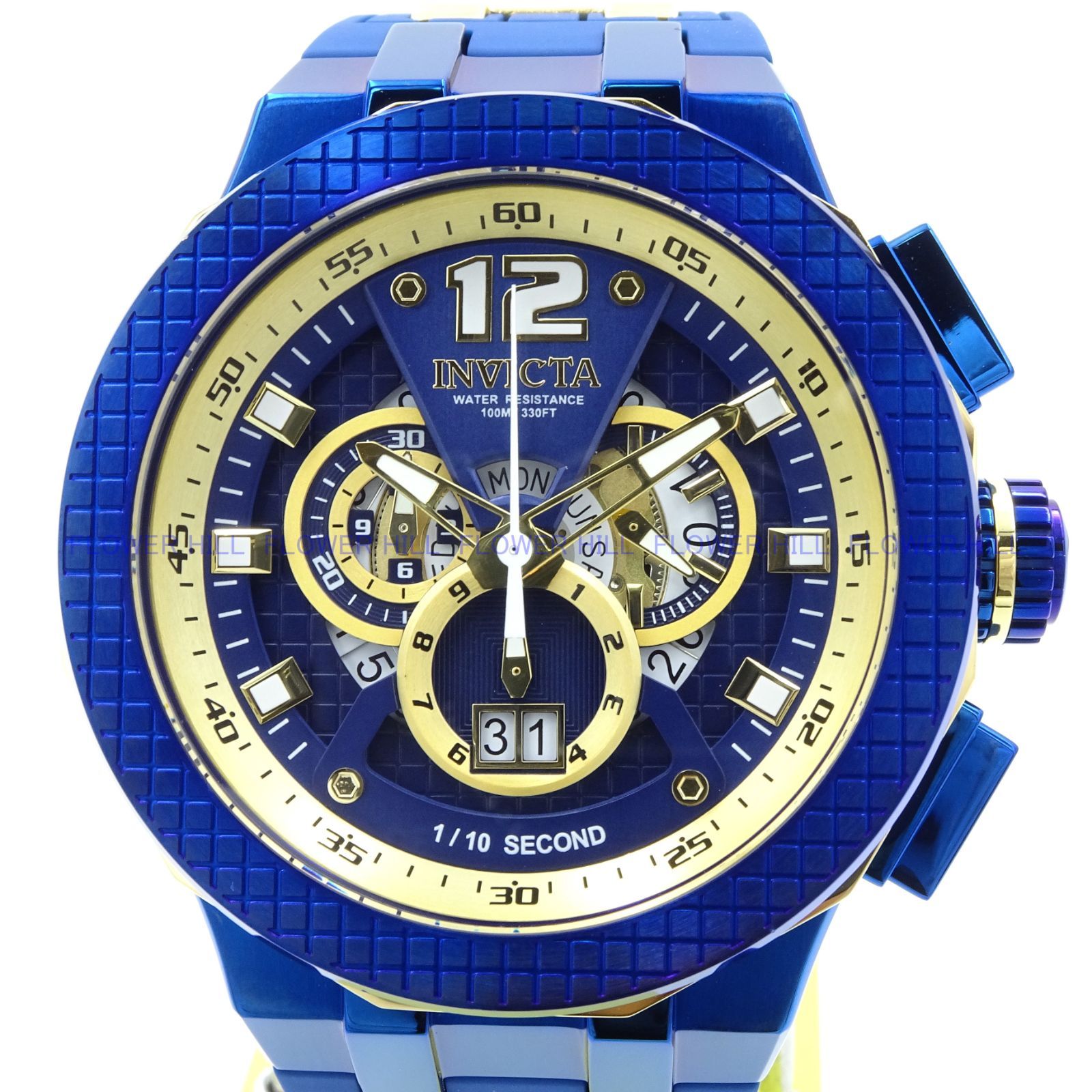 INVICTA インビクタ 腕時計 メンズ SPEED WAY 37961 ブルー クォーツ 