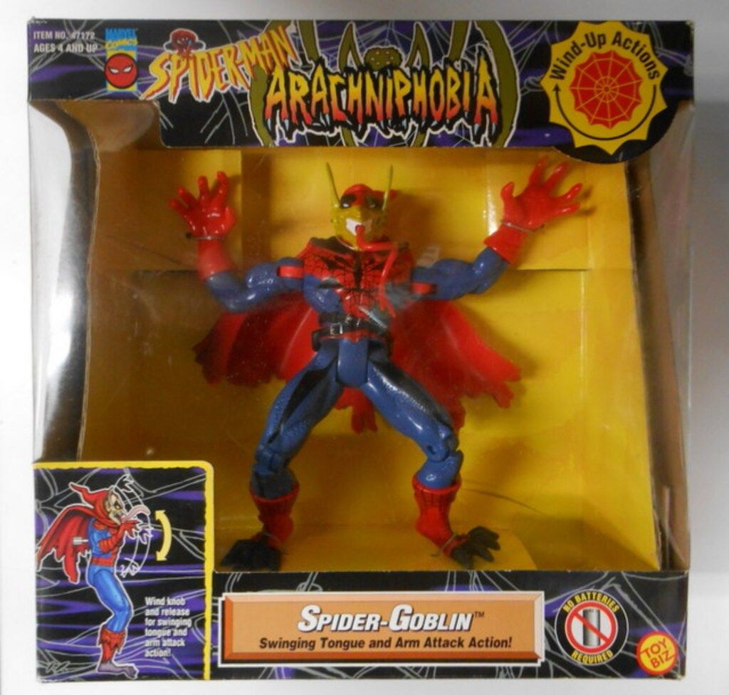 TOYBIZ ARACHNOPHOBIA SPIDER GOBLIN