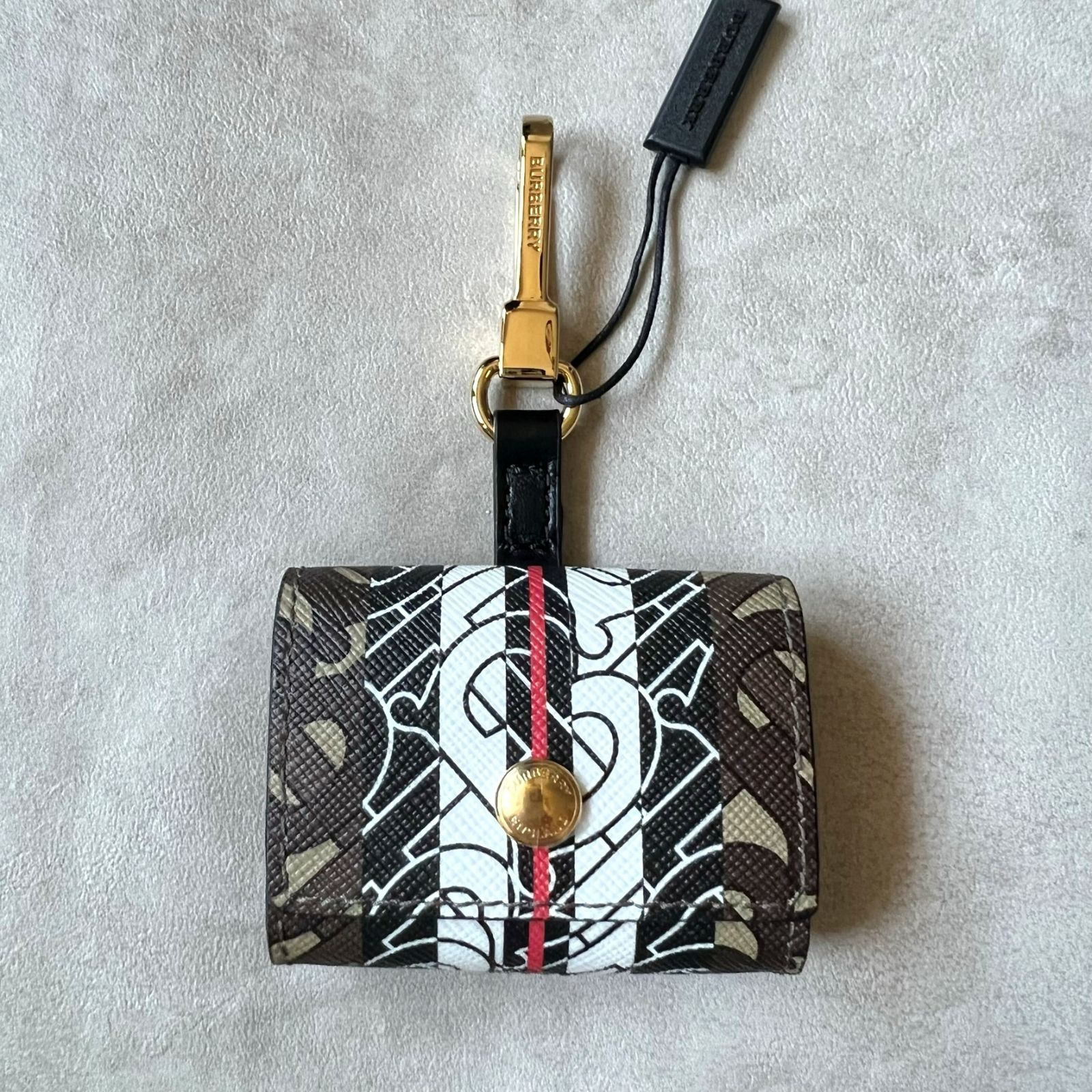 BURBERRY バーバリー AirPodsケース TBモノグラム PVC