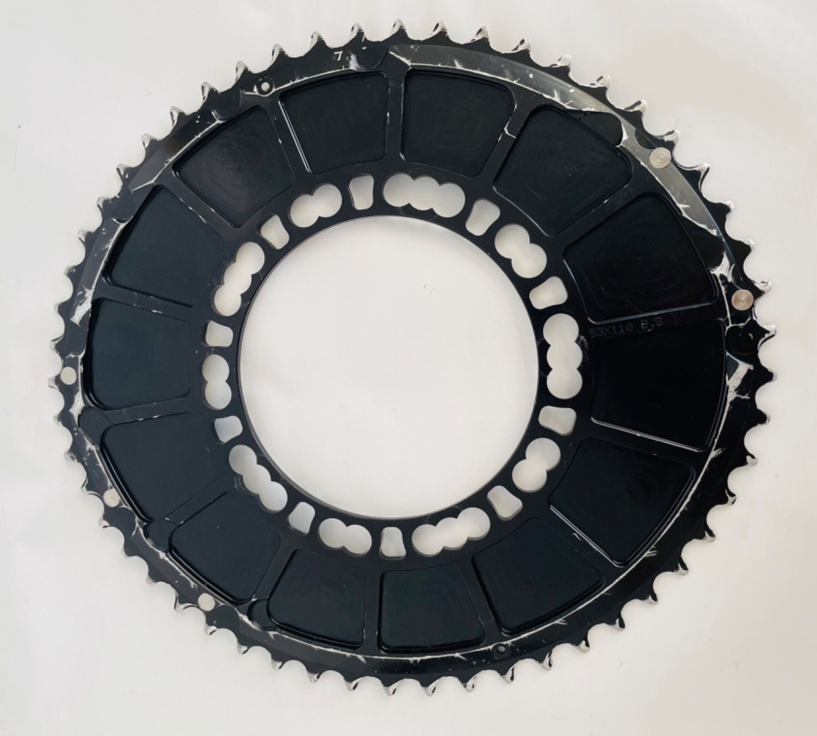 ★値下げ★Rotor QRINGS 53-39T 11S 楕円チェーンリング ROTOR ローター Q-RINGS 53-38T 楕円チェーンリング 11s - メルカリ