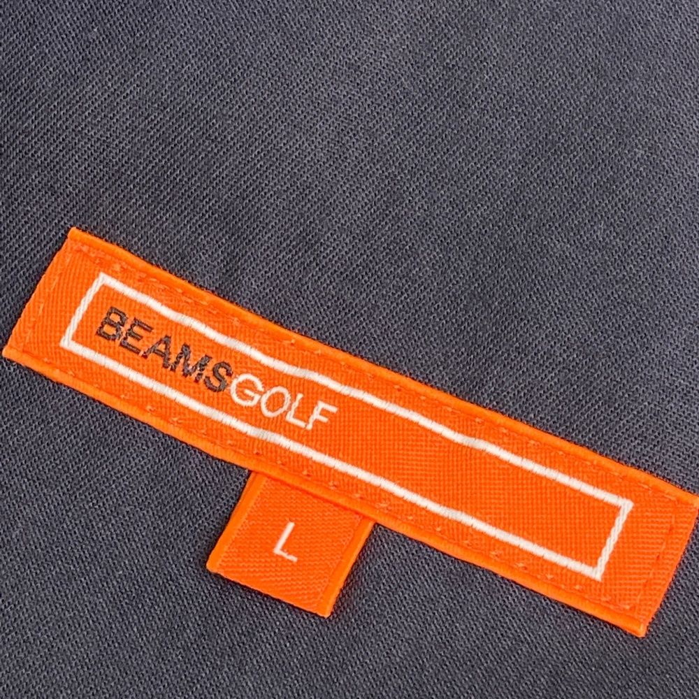 サイズ：L BEAMS GOLF ビームスゴルフ  ハーフパンツ  ネイビー系 [240101488730] ゴルフウェア メンズ ストスト BEAMS GOLF パンツ 「撥水/伸縮性」BEAMS ORANGE LABEL / 撥水