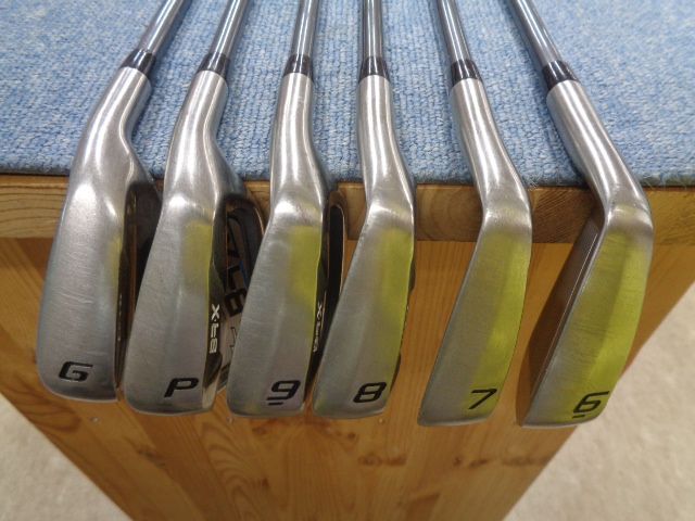 ミズノ MIZUNO BR-X 中古アイアンセット(6-9.P.G.6本) 500093