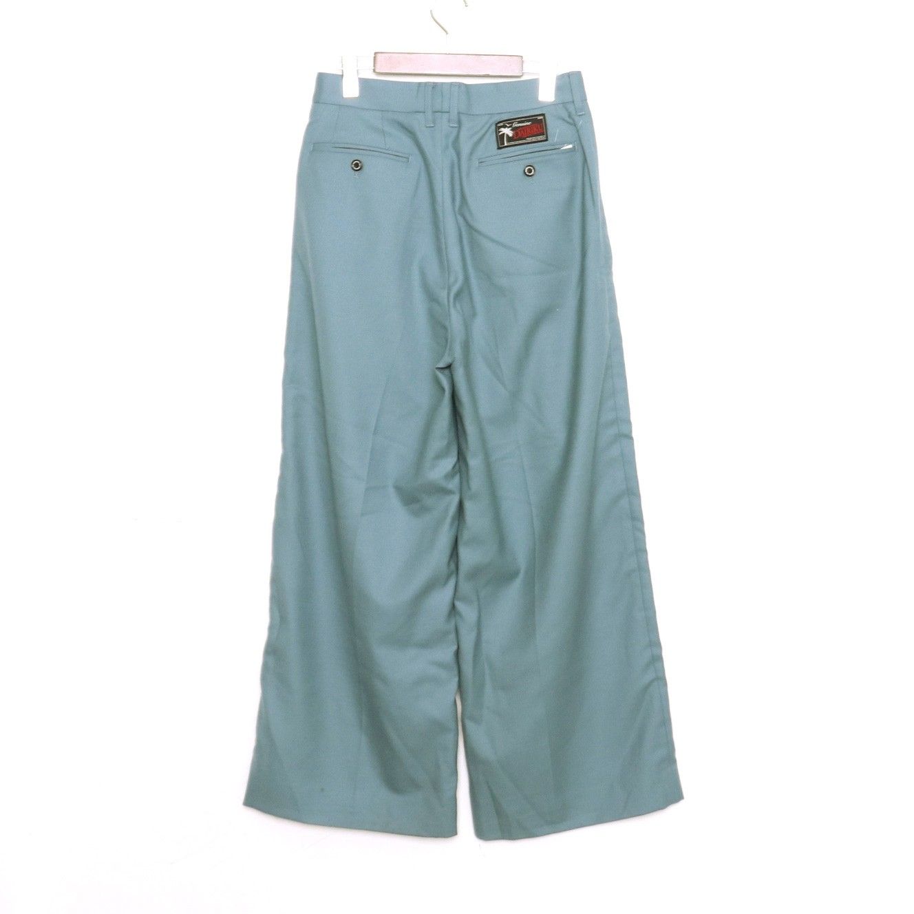 DAIRIKU 20AW Wool Wide Slacks ワイドパンツ ブルー M