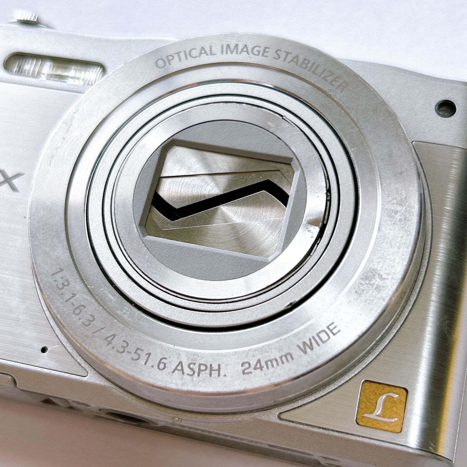 LUMIX コンパクトデジタルカメラ シルバー Panasonic - Panasonic コンパクトデジタルカメラ LUMIX ZX DMC