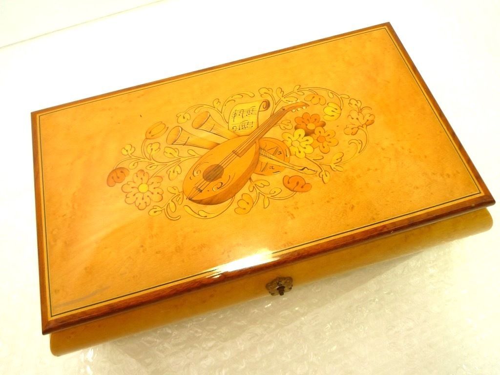 リュージュ REUGE 宝石箱 オルゴール ジュエリーボックス ドマン