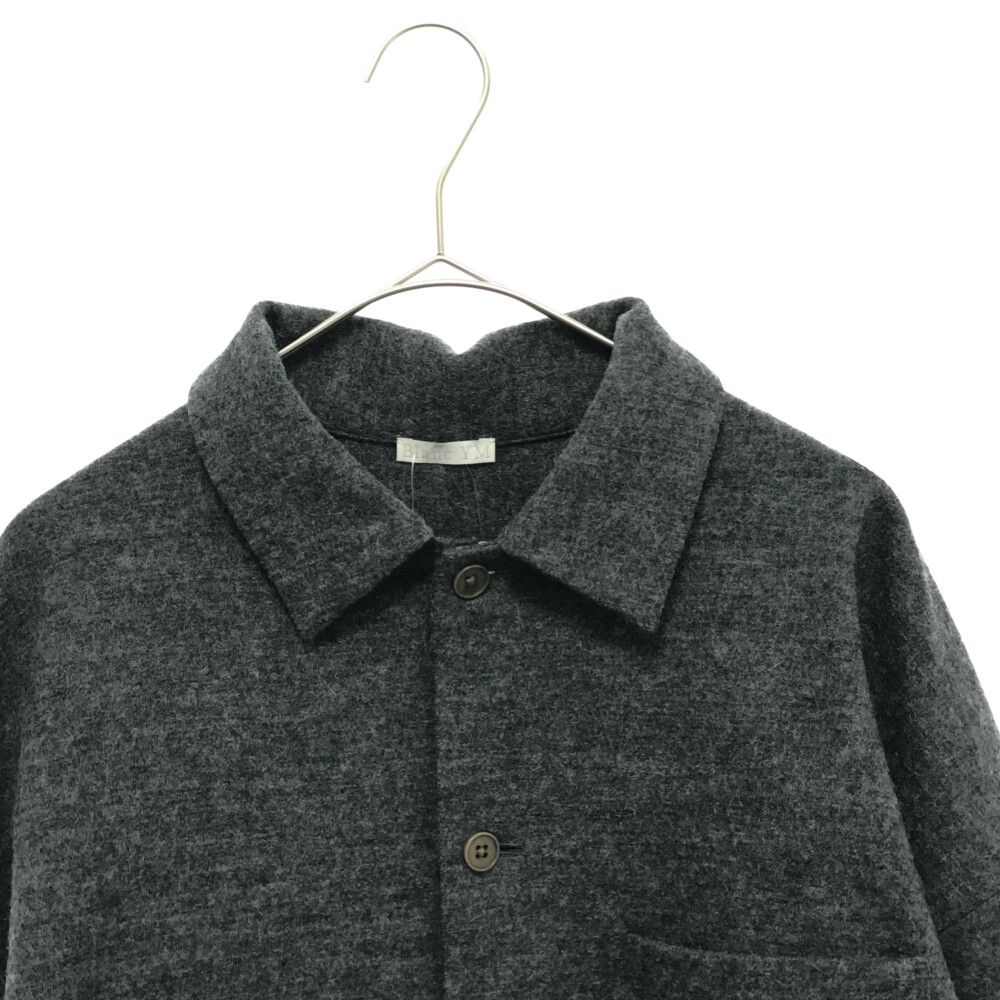 Blanc YM (ブランワイエム) 21AW Milled Wool Shirt BL-21A-MWS