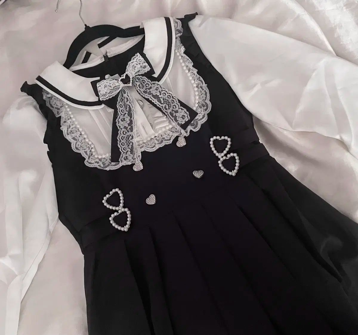 DearMyLove ディアマイラブ ドット柄風 ワンピース 量産型地雷系ディマールイザリサマズ