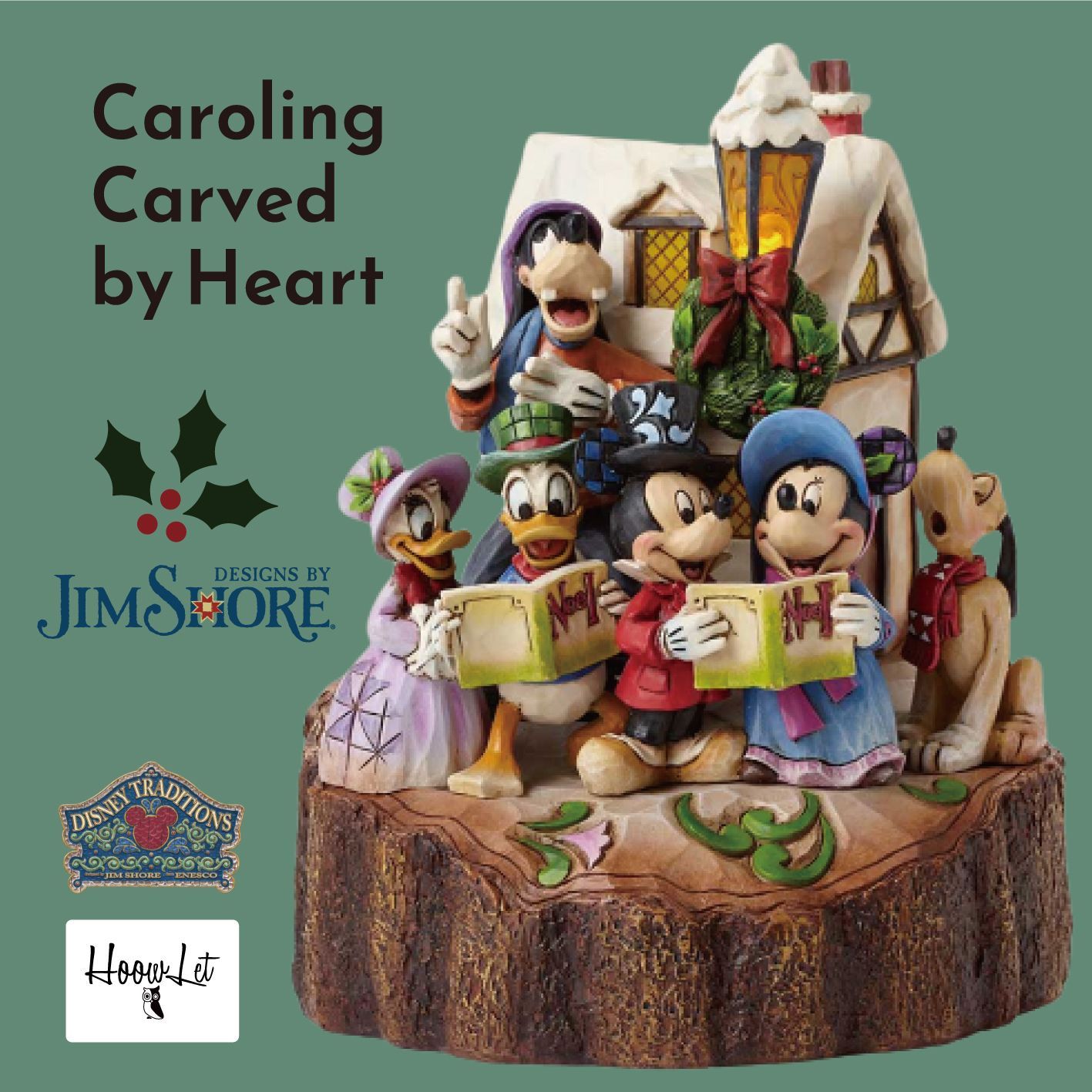 ジムショア（Jim Shore） ディズニー くまのプーさん クリスマス