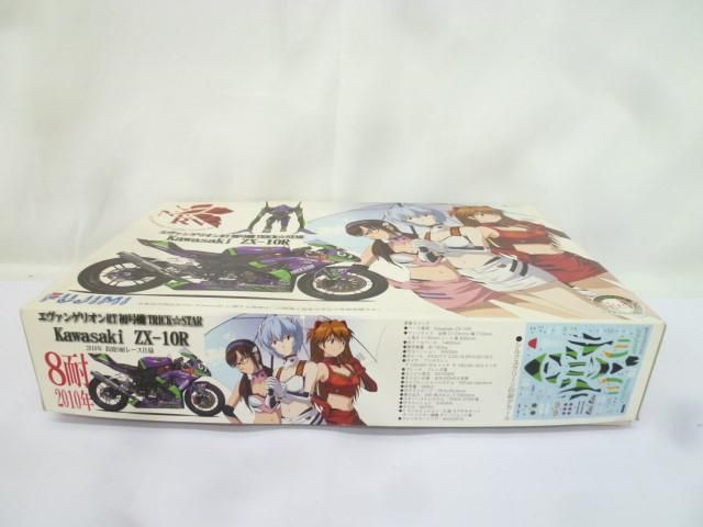 未組立 プラモデル 1 12 Kawasakiエヴァンゲリオン RT 初号機 TRICK STAR ZX 10 R