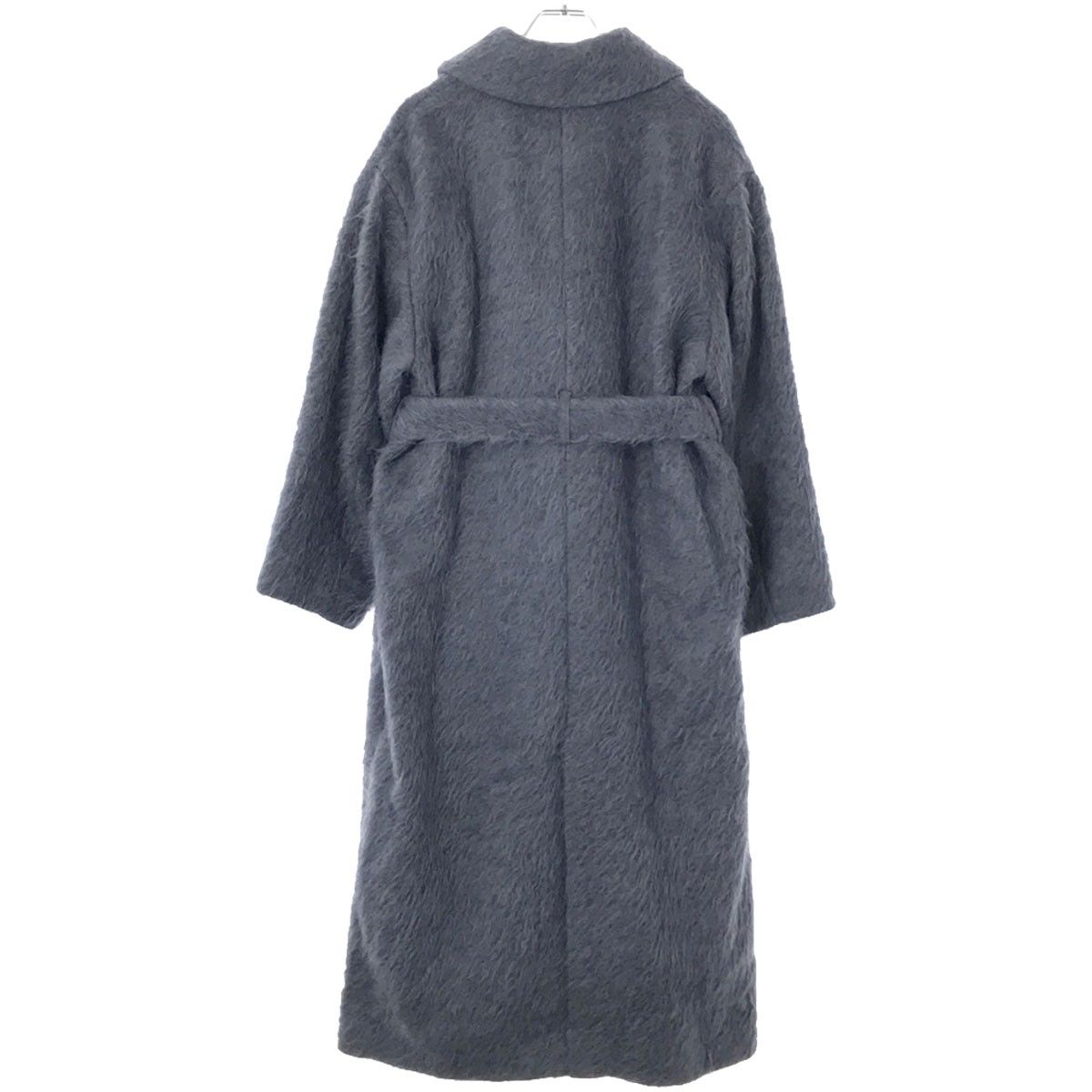 CLANE クラネ 21AW LONG SHAGGY SULLEY COAT ロングシャギーベルテッド 