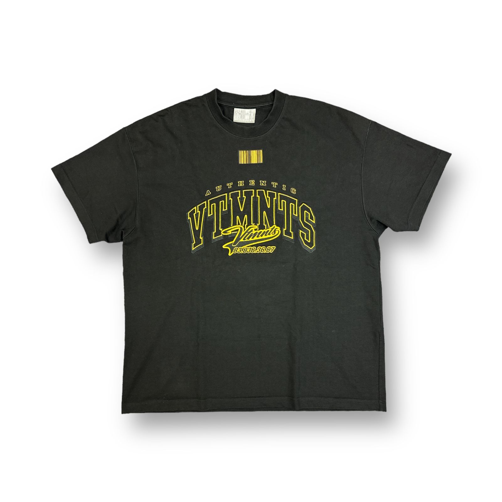 VTMNTS 22SS COLLEGE T-SHIRT カレッジロゴTシャツ VETEMENTS 