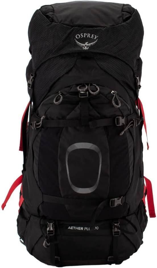 OSPREY オスプレー Aehter Plus 70|イーサープラス 70L Black L|XL 2.8kg バックパック