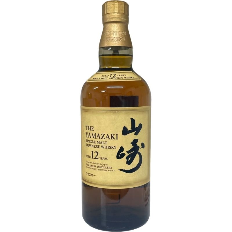 サントリー ウイスキー 山崎12年 700ml 43度 ホログラムシール 未開栓品 12505K223