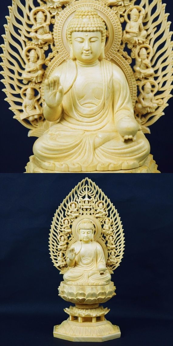 仏教美術 仏像 小仏像 水月自在観音菩薩像 銅製 銅器（▽鴻