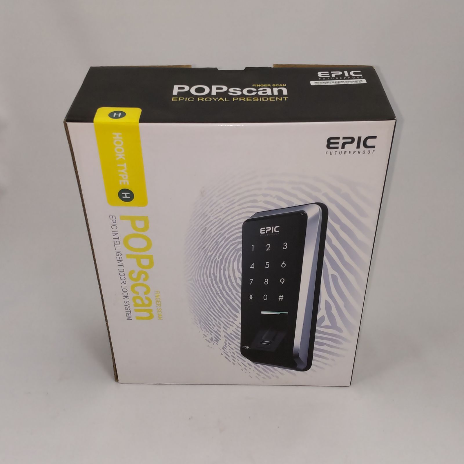 新品・未使用】EPIC 電子錠 POPscan 3 指紋認証
